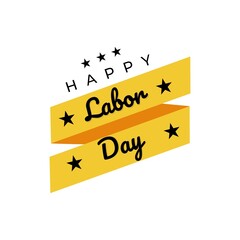 Happy Labor Day. USA Labor Day. Vector illustration.