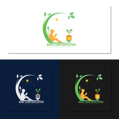 Baby Care Education Logo