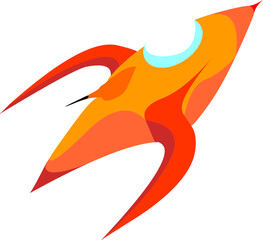 ROCKET ORANGE SPACE