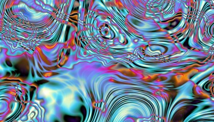 Wavy abstract futuristic background