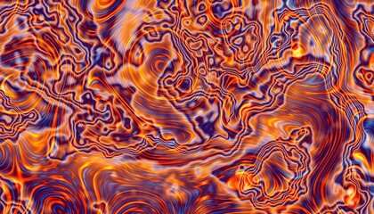 Wavy abstract futuristic background