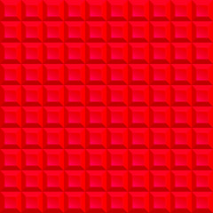 Red geometric background. Vector illustration. 