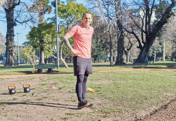 Retrato de un deportista