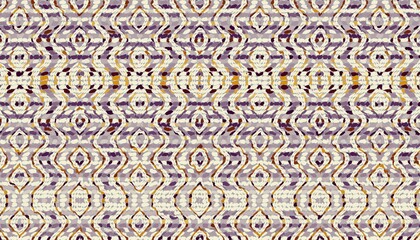 Abstract fractal pattern in afro style.