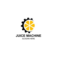 juicy machine Inspiration symbol logo icon emblem design illustration template.