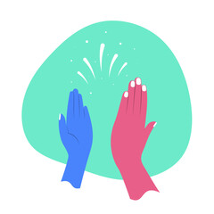 clapping hands image