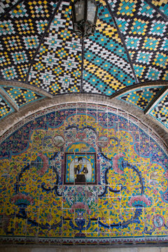 mosaic of the hagia sophia city