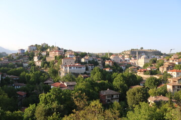 Fototapeta na wymiar Panorama of traditional Safranbolu city of Karabuk, Turkey.