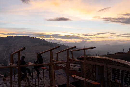 Sunset in Cazuc&aacute;, Soacha, Colombia