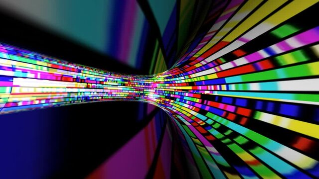 Driving through the bit stream digital pixel tunnel