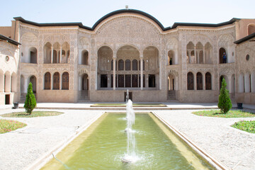 courtyard of the royal palace in zaragoza country