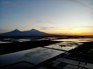 Biblical mount Ararat in Armenia