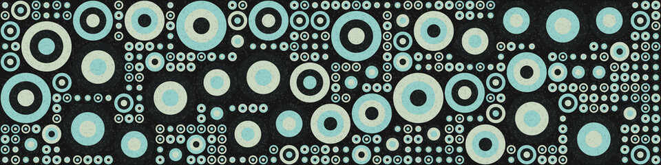 Abstract Geometric Pattern generative computational art illustration