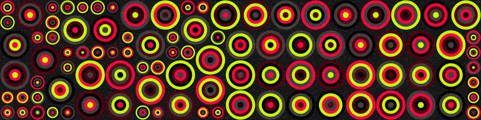 Abstract Geometric Pattern generative computational art illustration