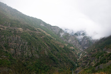 morning in the mountains