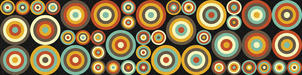 Fototapeta premium Abstract Geometric Pattern generative computational art illustration