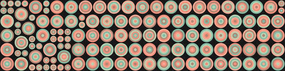 Abstract Geometric Pattern generative computational art illustration