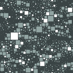 Camouflage texture seamless pattern. Dotted pixel endless camo military ornament of square tiles. Modern abstract vector background.