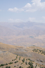 landscape with mountains