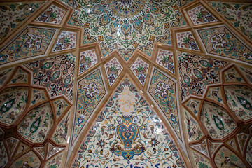interior of the mosque