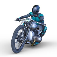 Obraz premium バイカー
