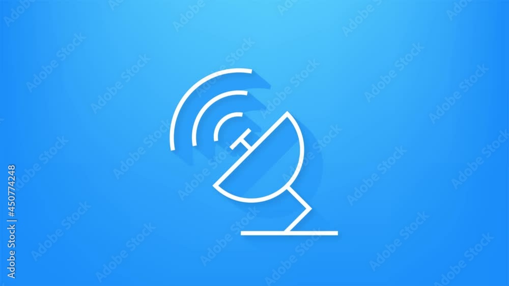 Poster technology icon on white background. information technology. digital communication. device icon. glo