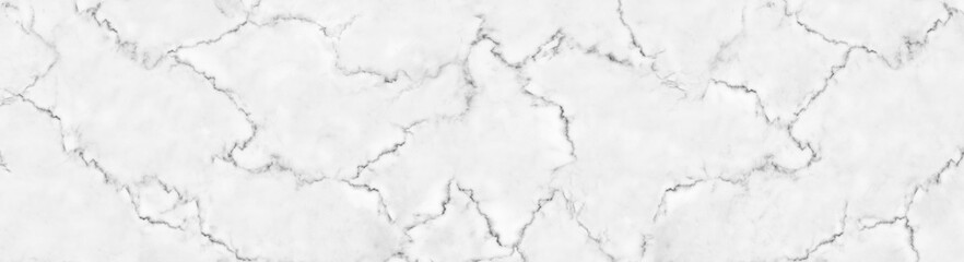 Obraz premium Panorama natural white marble stone texture for background or luxurious tiles floor and wallpaper decorative design.Marble with high resolution.