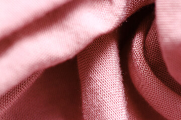 Macro shot of cloth texture
