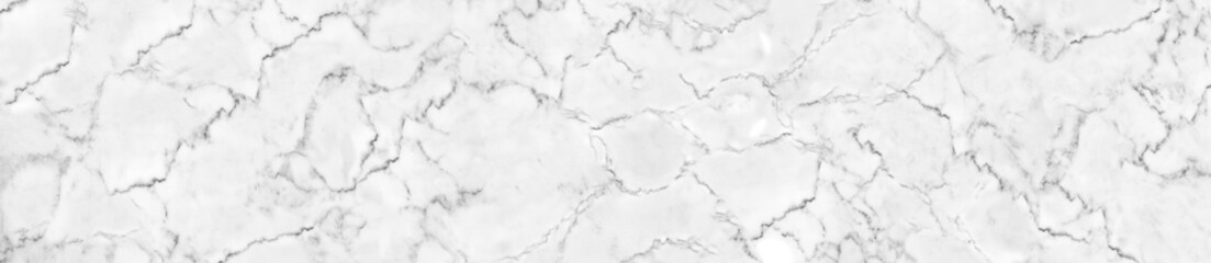 Panorama natural white marble stone texture for background or luxurious tiles floor and wallpaper decorative design.Marble with high resolution.