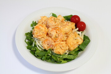 スパイシーエビマヨ