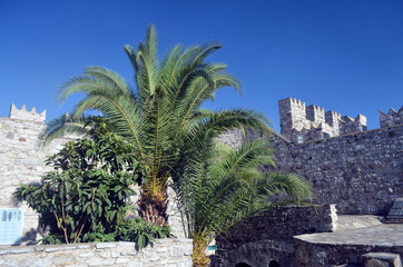 Fototapeta na wymiar Fortress in the Turkish Marmaris.