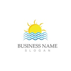 Obraz premium Sun Vector illustration Icon