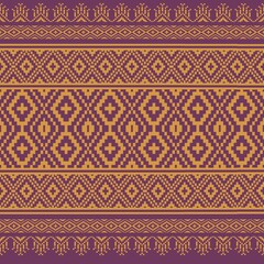 seamless pattern Geometric ethnic tribal textile fabric ikat pattern American African motif mandalas native boho bohemian carpet aztec india Asia 