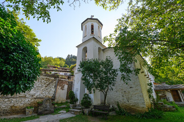 Fototapeta na wymiar St. Paraskeva church in village of Leshten, Bulgaria 