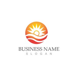 Sun Vector illustration Icon