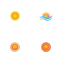 Sun Vector illustration Icon