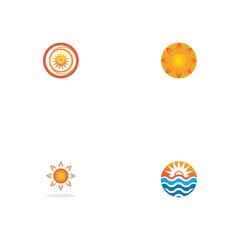 Sun Vector illustration Icon