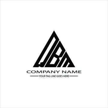 QBM letter logo creative design. QBM unique design