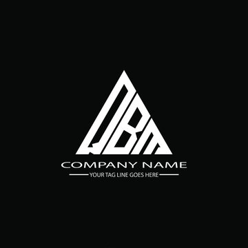 QBM letter logo creative design. QBM unique design
