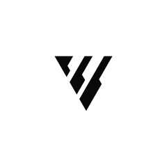 V logo design vector