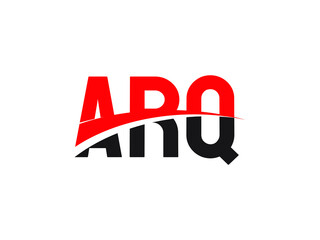 ARQ Letter Initial Logo Design Vector Illustration