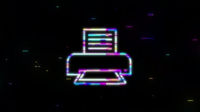 Office icon. Web icon set. Office, great design for any purposes. Motion graphics.