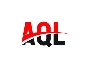 AQL Letter Initial Logo Design Vector Illustration