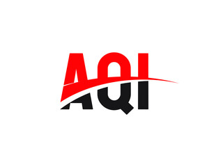 AQI Letter Initial Logo Design Vector Illustration