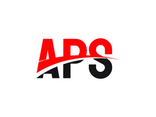 APS Letter Initial Logo Design Vector Illustration