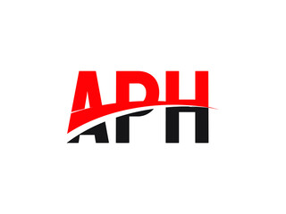 APH Letter Initial Logo Design Vector Illustration