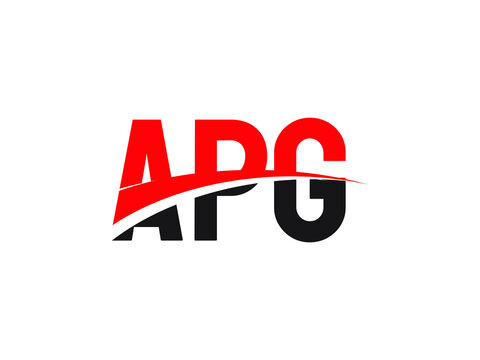 APG Letter Initial Logo Design Vector Illustration