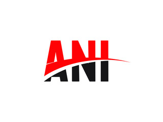 ANI Letter Initial Logo Design Vector Illustration