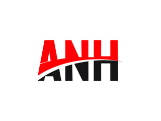 ANH Letter Initial Logo Design Vector Illustration