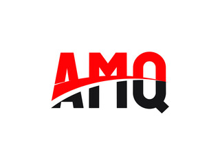 AMQ Letter Initial Logo Design Vector Illustration